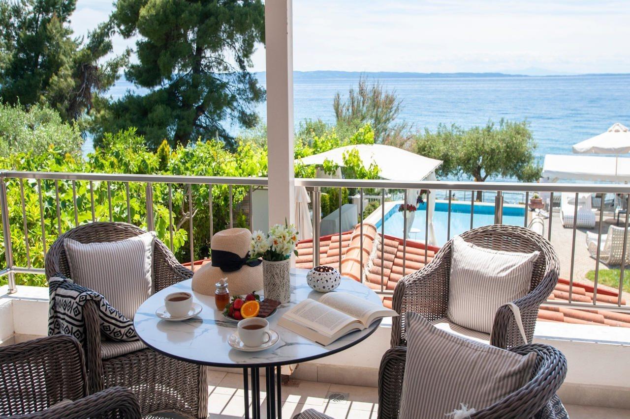 Acrotel Athena Villa Elia Nikitis Eksteriør billede